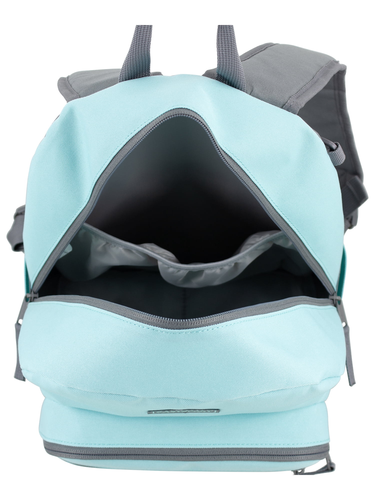 Eastsport Unisex 17" Backpack & Lunch Box 2-Piece Set, Aqua Sky