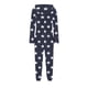thumbnail image 4 of Pantalones largos para niña, mono de manga larga con capucha y manga larga, pijama informal de invierno cálido, ropa de dormir para niña, mono de poliéster, 4 of 5