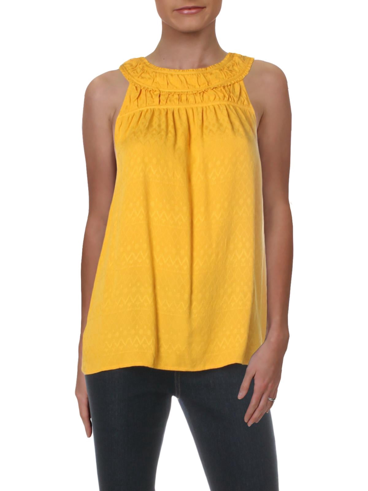 CeCe CeCe Womens Ruffled Sleeveless Blouse Walmart Walmart CeCe CeCe Womens Ruffled Sleeveless Blouse Walmart Walmart