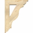 thumbnail image 4 of Ekena Millwork 4"W x 18"D x 26"H Westlake Traditional Rough Sawn Bracket, Western Red Cedar, 4 of 4