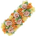thumbnail image 1 of AVEKI 2PCS Flower Row, Wedding Arch Flowers, Artificial Floral Swags, Silk Roses Realistic Arch Corner, Faux Flower Row Arrangement Fake Combo for Wedding Reception Ceremony Centerpiece Table(#1) B0, 1 of 8