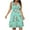Green formal dresses for women 04, variant on Usmixi Sundresses for Women Sleeveless V-Neck Solid Knee-Length Dresses Empire Waist Casual Pocket Swing Plus Size Tank Midi Summer Dress Green xxxl Clothes