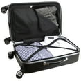 thumbnail image 5 of Black Nashville Predators 20" 8-Wheel Hardcase Spinner Carry-On, 5 of 5