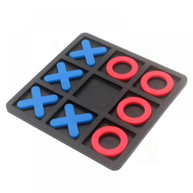 Toddmomy 2 Boxes Tic Tac Toe Game Board Game Strategy Board Game Family  Games Night Classic Board Games Tactile Puzzle