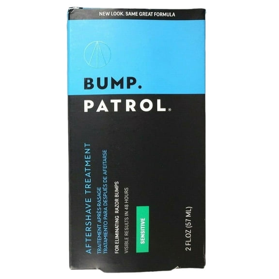 Bump Patrol Aftershave Razor Bump Treatment Sensitive Formula, 2 Oz.