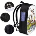 thumbnail image 4 of Calvin And Hobbes Laptop Backpack With Usb Charging Port Travel Backpack Computer Bag 17 Inch School Bookbag For Adult Teen, 4 of 9
