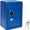 New Blue Password Penny Bank, variant on Heavy duty double key safe box dual lock security portable floor or desktop vault for home office and commercial use