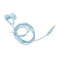 thumbnail image 2 of BIMZUC Wired Sport Earphone 3.5mm Universal HiFi Music Bass Earbud Headphone with Microphone, In-Ear 3.3ft Corded Gaming and Casual Listening Audio Earplug Style for Smartphone & PC, Blue, 2 of 9