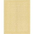 thumbnail image 1 of Ahgly Company Indoor Rectangle Abstract Chrome Gold Yellow Solid Area Rugs, 4' x 6', 1 of 6