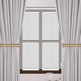thumbnail image 2 of No-Drill Adhesive Curtain Holdbacks, 2 Pack Heavy Duty Damage-Free Wall Hooks, Adjustable & Reusable Hidden Holders for Drapes & Sheer Curtains, Gold, 2 of 6