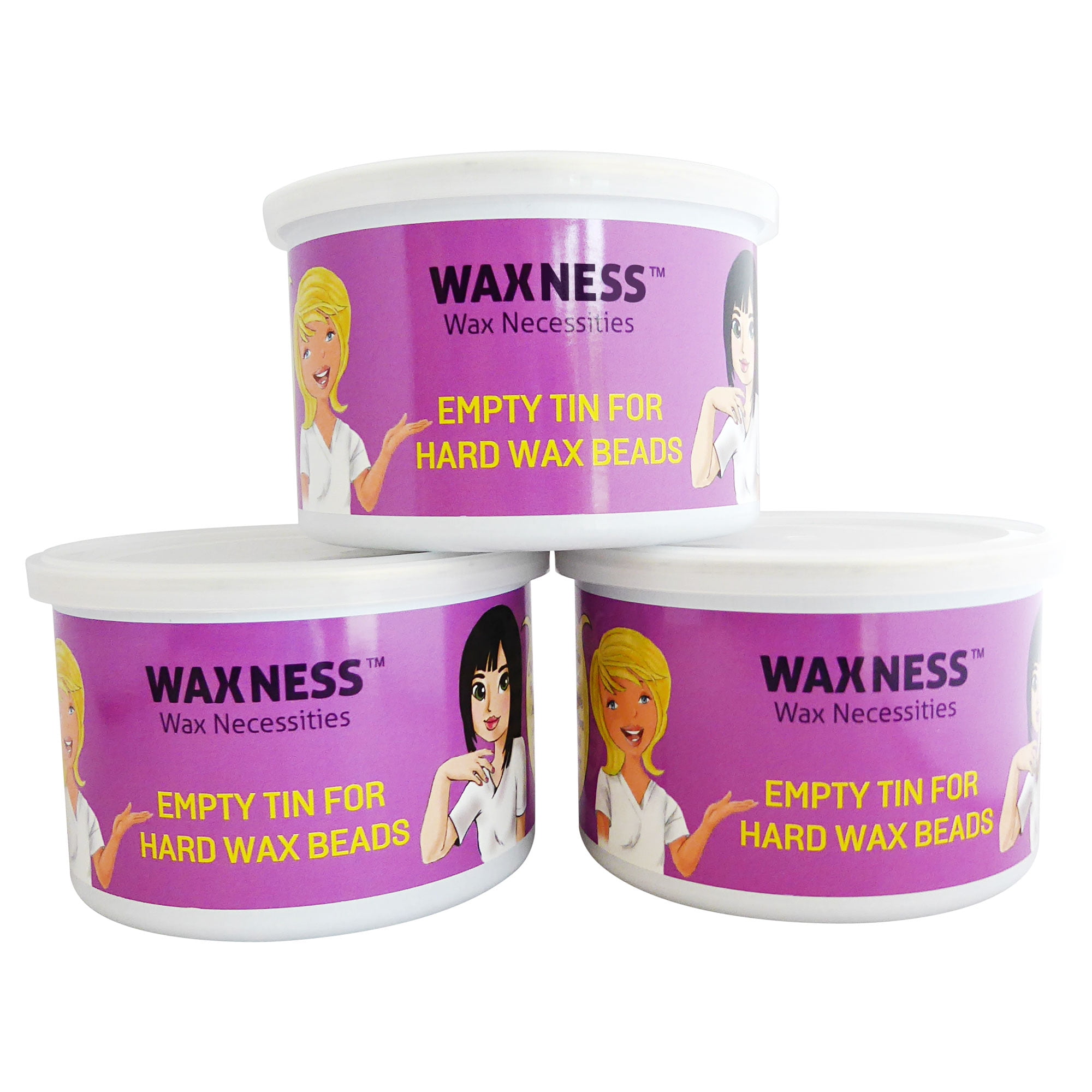 Waxness Wax Necessities Empty Wax Can 400g 14.1oz (3 Pack) - Walmart