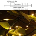 thumbnail image 4 of Guirnalda de luces Caseffect para exteriores, 10 m, 100 LED, blanco cálido, 12 V, 4 of 8