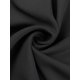 thumbnail image 5 of Blusa de mujer de talla grande Agnes Orinda, con peplum fruncido, cuello redondo, manga larga, estilo babydoll, de gasa, talla 2X, color negro, 5 of 6