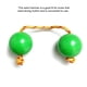 thumbnail image 4 of Sonducket Adultos Niños Martillo de arena portátil Calabaza doble Maraca Shaker Banquete de boda Sonajero ABS Instrumento de percusión Regalo Accesorios para instrumentos musicales Verde, 4 of 6