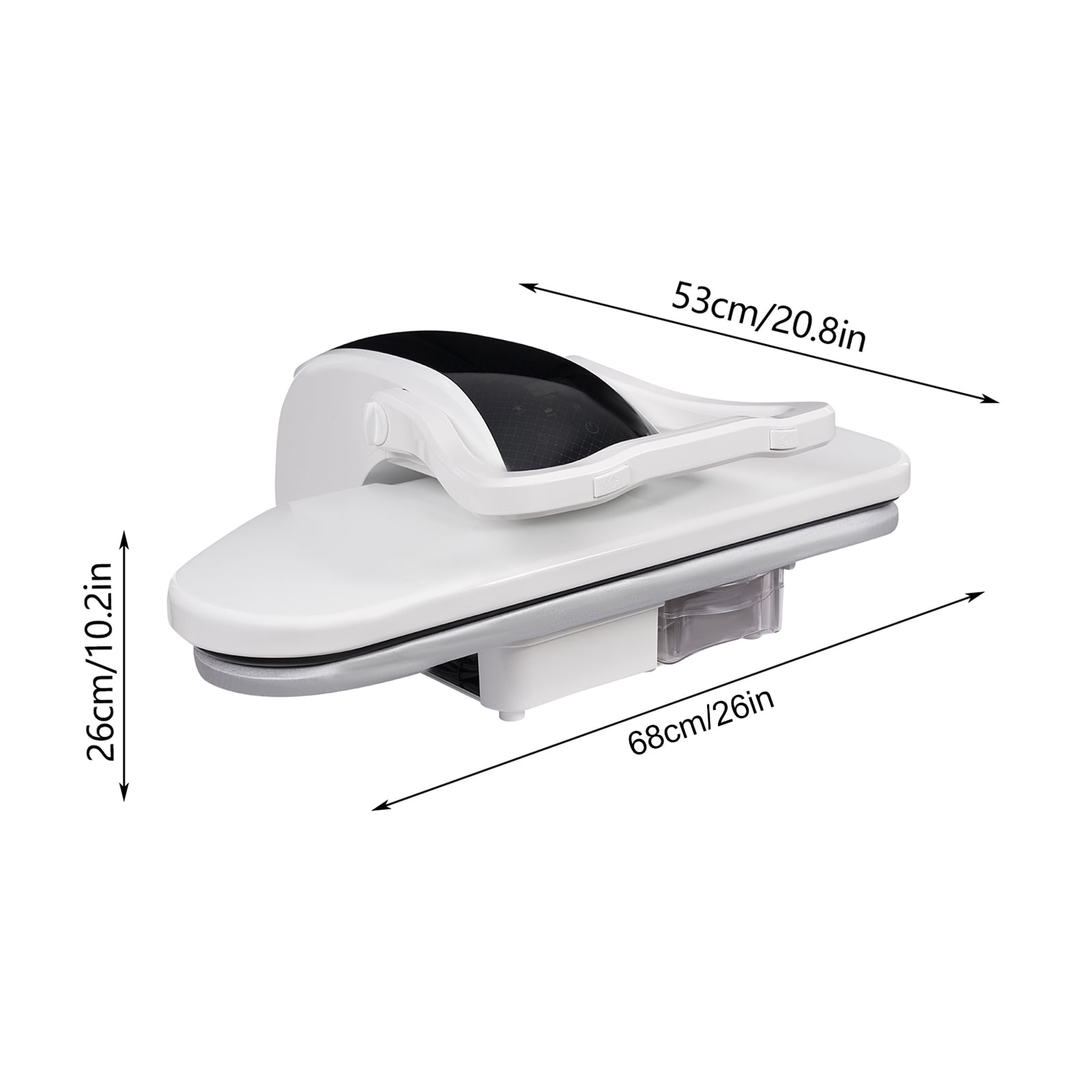 Intelligent Steam Fabric Press Machine 8810D Touch Screen Steam Iron Press 5Mode for Bedroom, Living Room