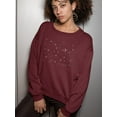 thumbnail image 2 of Aesthetic Big Dipper Art Sweatshirt Women -Image by Shutterstock, Female XX-Large, 2 of 4