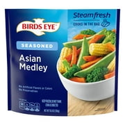 Birds Eye Steamfresh Asian Vegetable Medley, Frozen Vegetables, 10.8 oz Bag (Frozen)