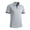 Grey, variant on Mens Polo Shirts Short Sleeve Casual Breathable Button Placket Tops Quick Drying Stretch Thin T-Shirt Activewear Clothing Size S