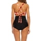 thumbnail image 2 of Conjunto de bikini bandeau para mujer, bañador sexy de cintura alta, traje de baño push up, tankini retro con cuello halter y relleno, 2 of 6