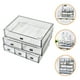 thumbnail image 3 of Organizador de escritorio de 3 piezas, tipo cajón, caja de almacenamiento, estuche para cosméticos, organizador de papelería, 3 of 6