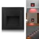 thumbnail image 2 of Ounissouiy Pequeña lámpara de pared LED cuadrada de 3W, luz nocturna para teatro, KTV, Bar, escaparate, restaurante, galería, sala de estar, escaleras Iluminación y accesorios No.2 Ounissouiy HA024502-02, 2 of 6