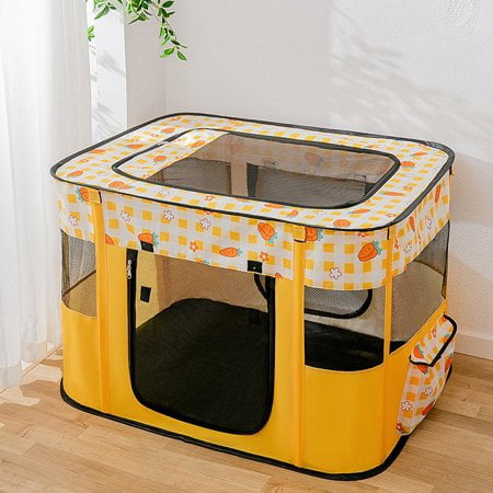 Merkaren Portable Pet Playpen and Cat Tent Foldable Pet House for Dogs and Cats Indoor&Outdoor