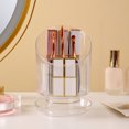 thumbnail image 1 of Naittoop Desktop Swivel Organizer Eye Shadow Lipstick Eyebrow Pencil Stationery Organizer, 1 of 7