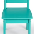 thumbnail image 2 of WestinTrends Treehouse Kids 5-Piece HDPE Dining Table and Chairs Set, Turquoise, 2 of 14