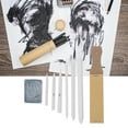 thumbnail image 1 of Garosa Blending Stumps Set,Sketch Drawing Tools Professional Multifunctional Blending Stumps Set With Eraser Sandboard For Sketch Painting Gift,Drawing Tools, 1 of 8