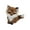 Coffee, variant on MOMOJIA Handcrafted Realistic Cuddly Foxes Shaped Ornament Materials DecorativeAn1ma1Figurine Pendant Party Decorations