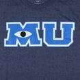 thumbnail image 2 of Disney Monsters University T-Shirt Men's MU Logo Design Adult Graphic Tee, 2 of 3