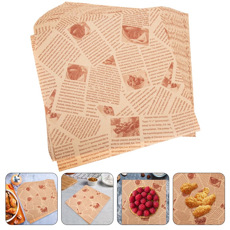 Fruit Newsprint Wax Food Wrap Brown Sandwich Paper - China Waxed Paper Food,  Sandwich Wraps