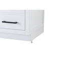 thumbnail image 4 of Elegant Kitchen and Bath Alden 60 Inch Single Bathroom Vanity In White, 4 of 13