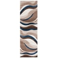 thumbnail image 2 of Safavieh Hollywood Dalton Abstract Runner Rug, Beige/Blue, 2'3" x 10', 2 of 11