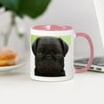 thumbnail image 3 of CafePress - Black Pug Mugs - 11 oz Ceramic Mug - Novelty Coffee Tea Cup, 3 of 4