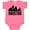 Hot Pink, variant on Inktastic Houston Skyline Grunge Boys or Girls Baby Bodysuit