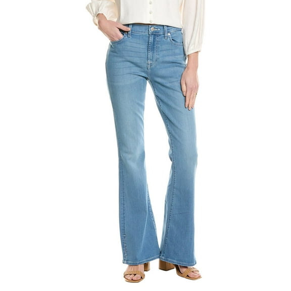 7 For All Mankind womens Ali High-Waist Marrakech Classic Flare Jean, 27, Blue