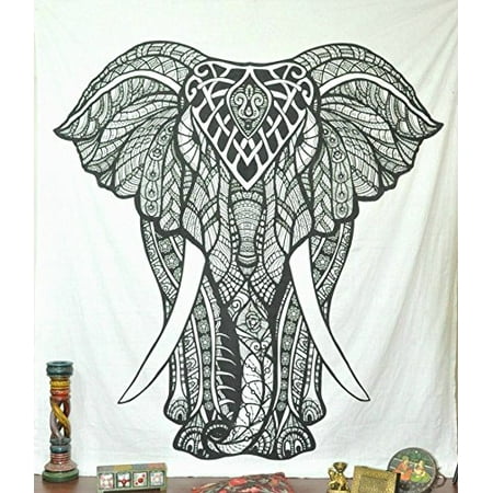 Jaipur Handloom Queen Black And White Elephant Tapestry Wall Hanging Dorm Decor Indian Bohemian Psychedelic Hippie Bedspread Bed Cover Bedding Canada - Black And White Indian Elephant Mandala Tapestry Wall Hanging Hippie Bedspread Jaipur Handloom Queen Black And White Elephant Tapestry Wall Hanging Dorm Decor Indian Bohemian Psychedelic Hippie Bedspread Bed Cover Bedding Canada - Black And White Indian Elephant Mandala Tapestry Wall Hanging Hippie Bedspread
