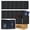 Black, variant on Black Laserette Passport Holder Wallet Case of 12, 6" x 4.4" RFID Travel Document Holder with Card & Cash Slots, Vegan Leather Passport Cover, Ideal Blank for - Laser Engraving