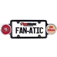 thumbnail image 5 of San Francisco - Go 49'ers - Automotive Vehicle License Plate Frame with Team Badges, 5 of 5