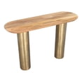 thumbnail image 5 of Vuite Console Table Natural & Brass, 5 of 7