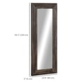 thumbnail image 3 of HOMCOM Farmhouse Full Length Mirror, Wall Mount and Leaner Floor Mirror, 3 of 10