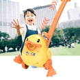thumbnail image 4 of Yellow Ducky Bubble Blower Trolley With Lights And Music Sounds Bubble Maker Toy, 4 of 4