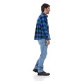 thumbnail image 5 of North 15 Men's Micro Fleece Buffalo Plaid Shirt-665-Des1-M, 5 of 9