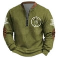thumbnail image 3 of KANG Age Norse Mythology Midweight Pullover Sweater For With Half Zip Neck Design, 3 of 3