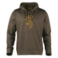 thumbnail image 3 of Browning Tech Hooded Sweatshirt - Blaze Orange, 3 of 8
