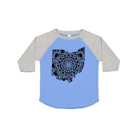 

Inktastic Ohio Silhouette Mandala Gift Toddler Boy or Toddler Girl T-Shirt