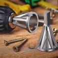 thumbnail image 4 of External Deburring Chamfer Tool,3 Pcs Deburring for Drill Bits,External Deburring Hexa and Triangular Chamfer Tool,For Countersink Removal,For Various, 4 of 5