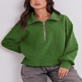thumbnail image 3 of PENGXIANG Sweat-Shirt à Manches Longues à Col Rond et Manches Longues pour Femmes, 3 of 9