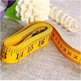 thumbnail image 3 of Tape Measure Durable Soft 3 Meter 300 cm Sewing Tailor Tape Body Measuring Measure Ruler Dressmaking Clothing Tailoring Ruler Sewing Ruler Ruler (Color : Yellow), 3 of 4